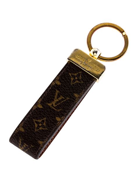 louis vuitton key pouch monogram brown cheap|louis vuitton keychain wallet.